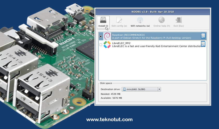 Install Raspberry Pi dengan NOOBS